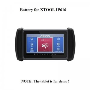 Battery Replacement for XTOOL InPlus IP616 Scan Tool